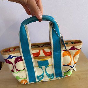 Colorful Coach Small Bag